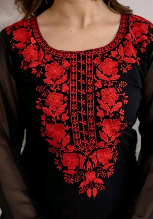 Noor Black Embroidered Salwar Set