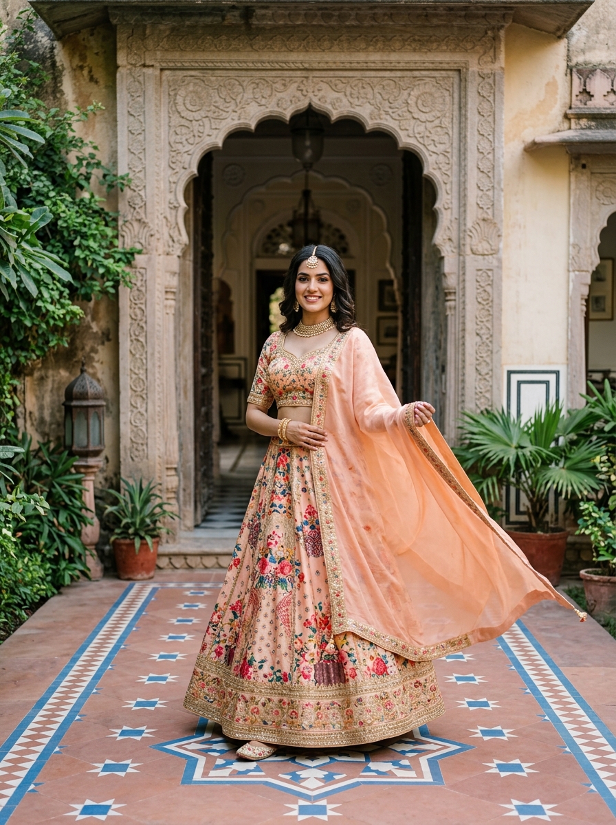 Royal Velvet Lehenga