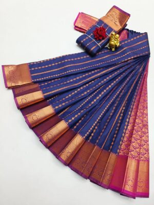 Kanchipuram semi Soft silk model sarees