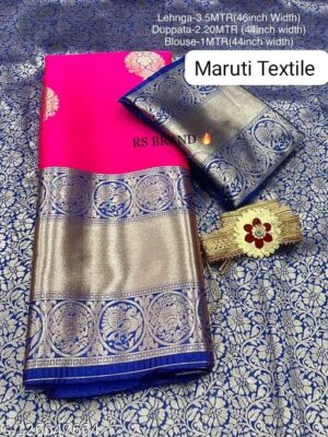 Tussar Silk Lehengha Saree