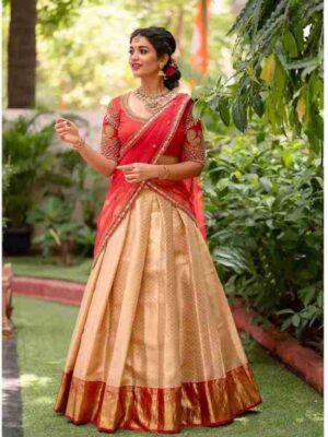TREDITIONAL LEHENGA SAREE