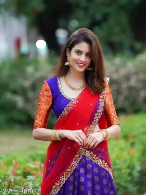 TREDITIONAL LEHENGA SAREE