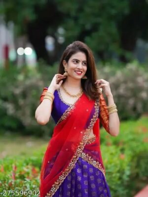TREDITIONAL LEHENGA SAREE