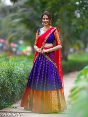 TREDITIONAL LEHENGA SAREE