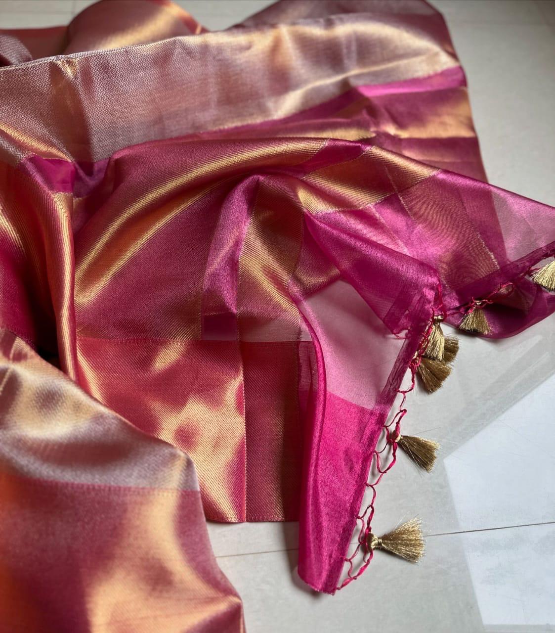 Banarasi Kanjivaram Tissue Saree Banarasi Kanjivaram Tissue Saree